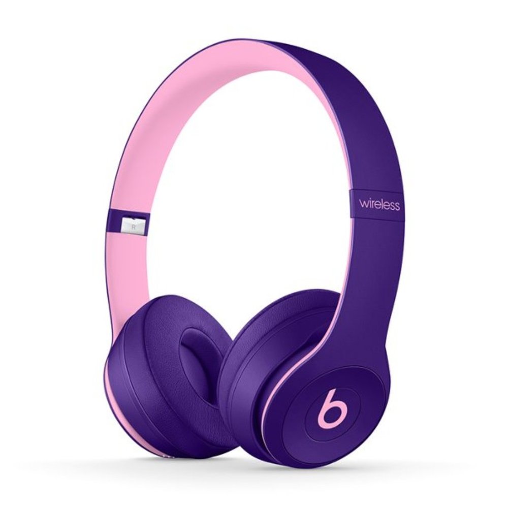 Beats by Dre Solo3 Pop Collection on Ear Wireless Headphones - Pop Violet